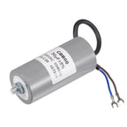 1Pcs CBB60 Run Capacitor 30-50uF 250V AC 2Wire 50/60Hz Cylinder with Terminal M8 Fixing Stud for Air Compressor Water Pump Motor
