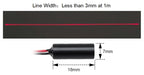 Compact Red Line Laser Diode Module 635nm D7mm 0.5mW 1mW 5mW 10mW 3V High-Accuracy Industrial Grade for Woodworking Machinery