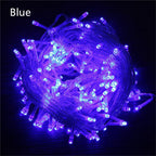 Holiday Outdoor 100 LED String Lights 10M 220V 110V Christmas Xmas Wedding Party Decorations Garland Lighting Christmas light