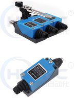 HLTNC 10PCS ME8108 250V 5A Momentary Roller Arm Type AC Mini Micro Limit Switch With 1NO 1NC For CNC Milling Laser Plasma Router