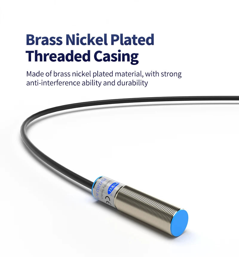 FSY12 M12 round Capacitive Proximity Sensor Switch Non-contact Positioning Sensor for Industrial Use
