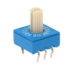 Hot Sale 1PC 0-F Rotary Encoder Switch With Handle 16-bit 8421C Positive Code 3:3 Switch