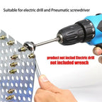 1PC M3 M4 M5 M6 M8 M10 M12 Hand Rivet Nut Gun Head Nuts Simple installation Riveter Rivnut Tool Accessory For Nuts