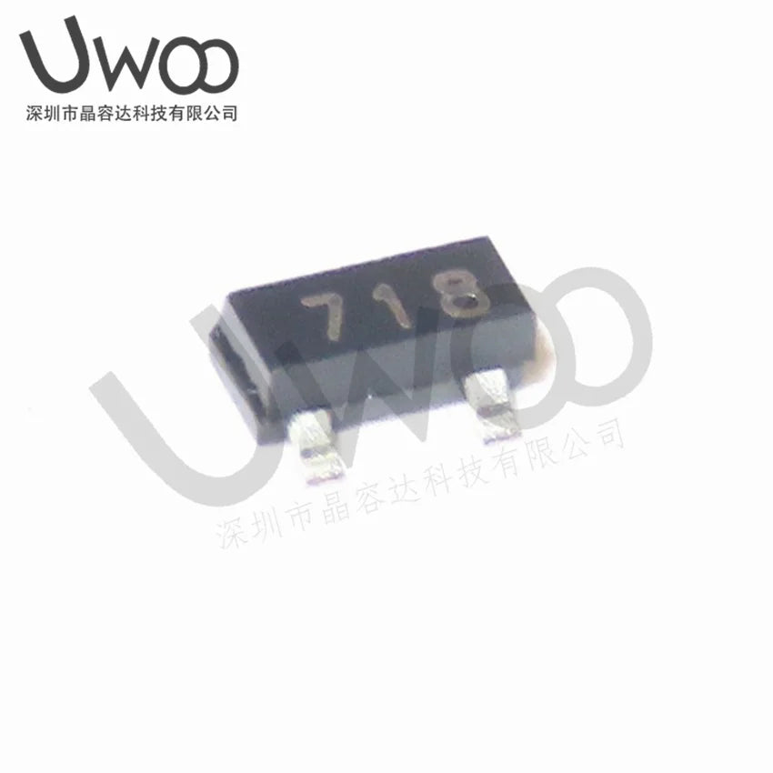 10pcs FMMT618 FMMT718TA SOT-23 silk screen 618/718 SMD transistors IGBT Module New Original