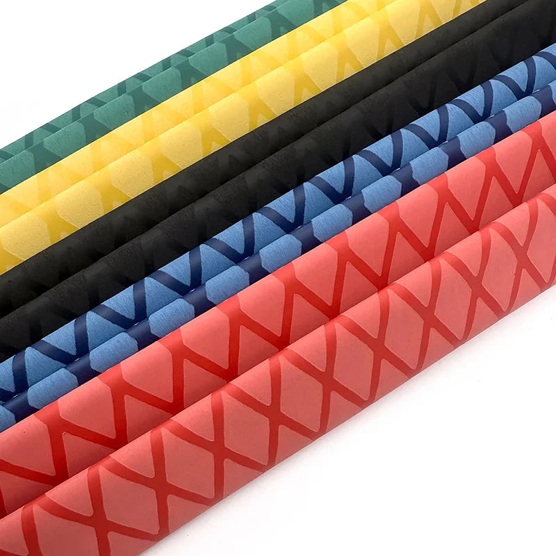 Anti-slip Heat Shrink Tube for Fishing Rod DIY Electrical Insulation 6 Colors Anti-static 2M 15/18/20/22/25/28/30/35/40/45/50mm