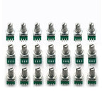 5PCS RK097NS G Single Double Potentiometer B5K/10K/20K/50K/100K Power Discharge Bit Speaker Audio