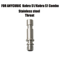 Upgraded Hotend For Kobra S1 /S1Combo 24V 50W Hot end For Anycubic Kobra S1 Thermistor&Heater For Kobra S1 Hardened Steel Nozzle