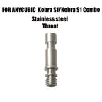 Upgraded Hotend For Kobra S1 /S1Combo 24V 50W Hot end For Anycubic Kobra S1 Thermistor&Heater For Kobra S1 Hardened Steel Nozzle