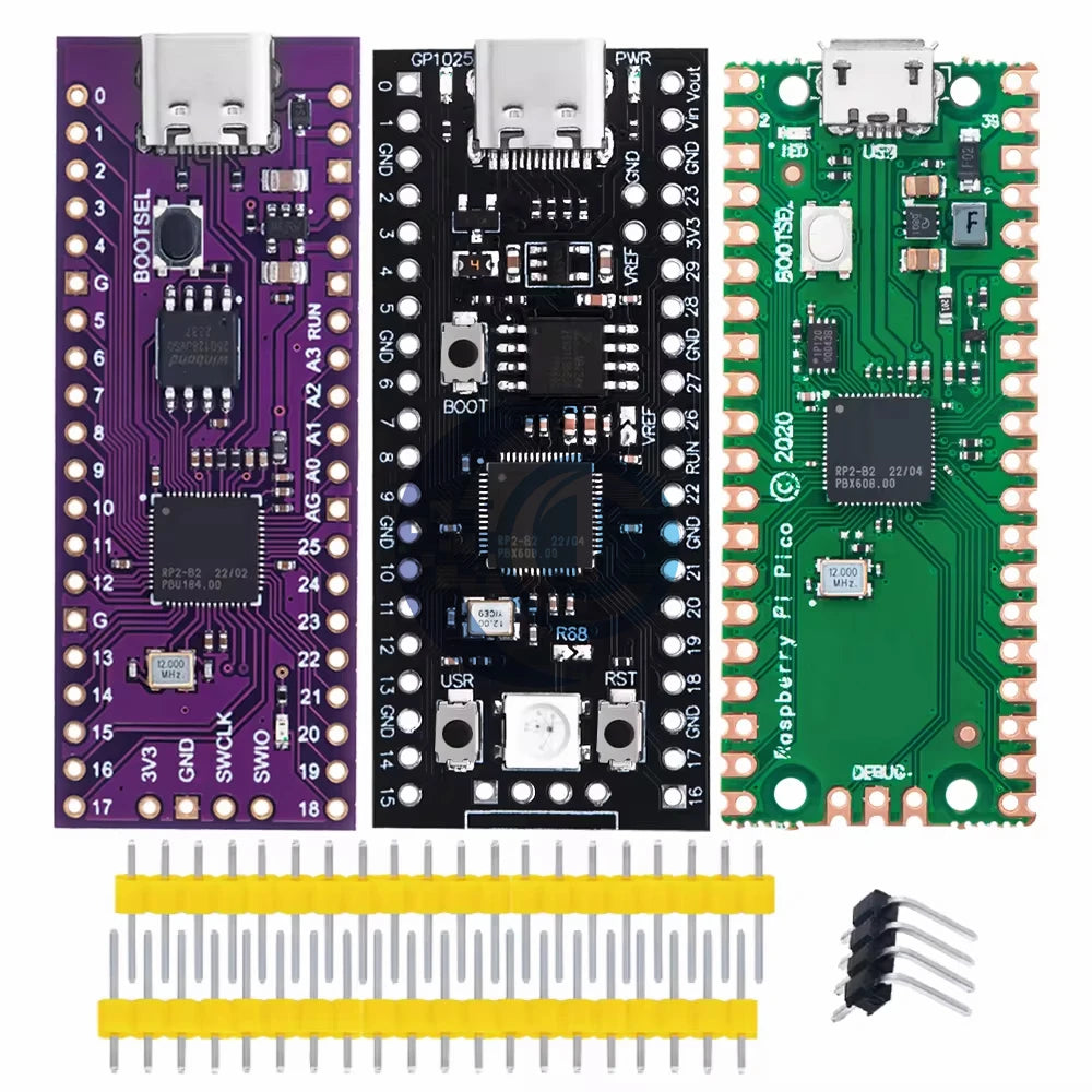 FOR aspberry Pi Pico Development Board A Low-Cost High-Performance Microcontroller Board RP2040 Cortex-M0+ Dual-Core ARM
