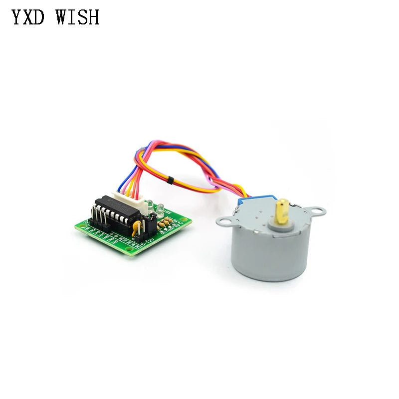 5Set 28BYJ-48 5V 12V 4 Phase DC Gear Stepper Motor + ULN2003 Driver Board For arduino  28BYJ Reduction Stepper Motor DIY Kit