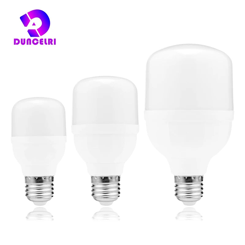 Lampada LED Bulb E27 60W 50W 40W 30W 20W 15W 10W 5W LED Light 220V No Flicker LED Lamp Spotlight Lighting Ampoule Bulb