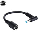 1pc 7.4mm To 4.5mm DC Power Charger Converter Great Replacement DC Adapter Connector Cable For HP Dell Blue Tips