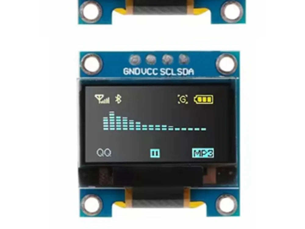 1-10pcs  0.96 inch oled IIC Serial White OLED Display Module 128X64 I2C SSD1306 12864 LCD Screen Board For Arduino