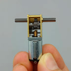 N20 Full Metal Gearbox Gear Motor DC 3V 6V 9V 12V 4RPM-381RPM Slow Speed High Torque Worm Gear Motor DIY Smart Car Robot Lock