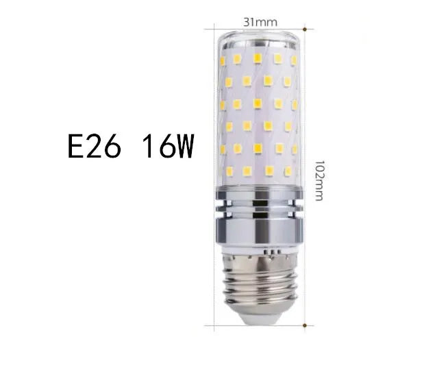 E27 B15 B22 E17 12W 16W 25W 40W LED Corn Light Bulb SMD2835 LED Bulb 110V-220V LEDs Candle Light Spotlight