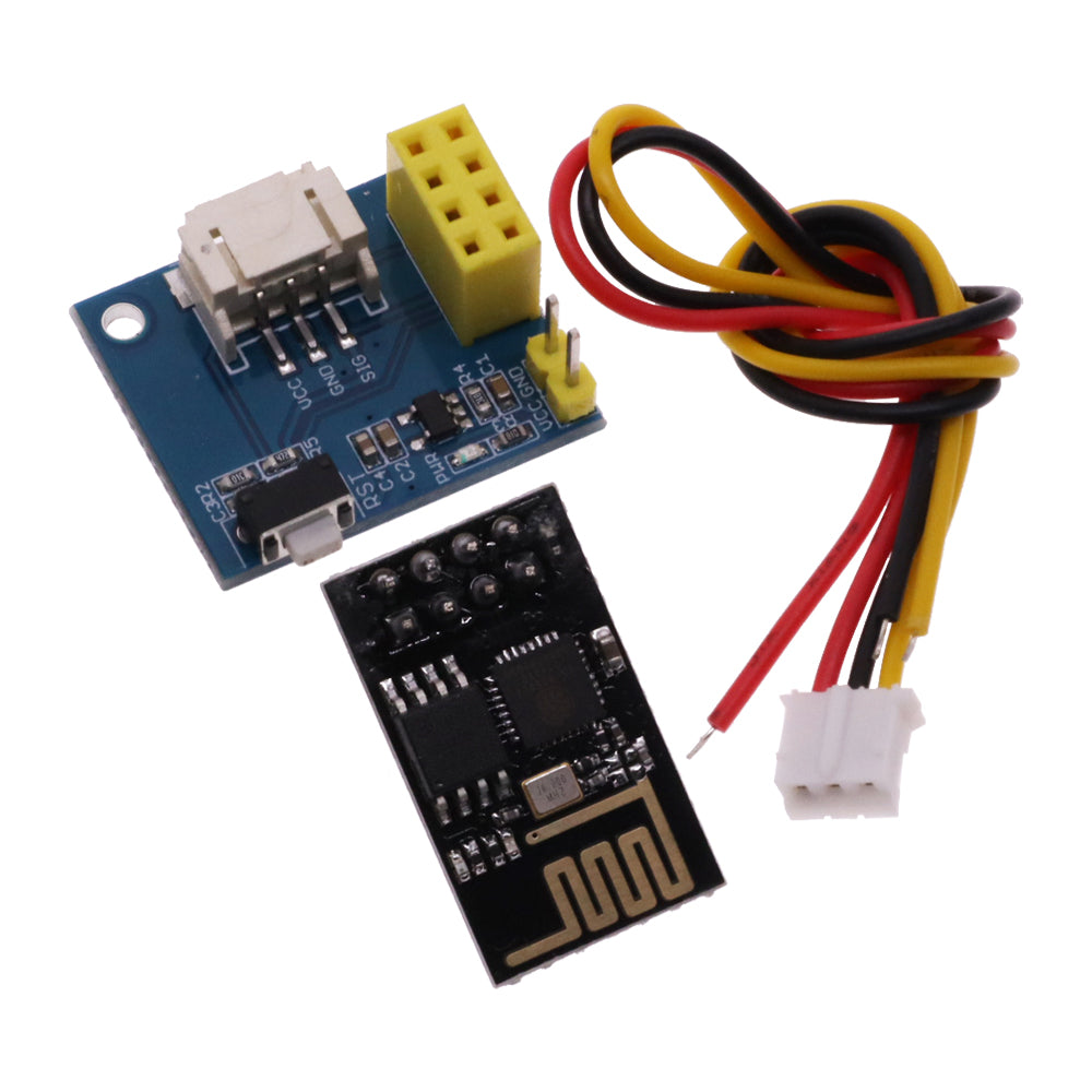 ESP8266 ESP-01 ESP-01S RGB LED Controller Module for Arduino IDE WS2812 WS2812B 16 Bits Light Ring Smart Electronic DIY