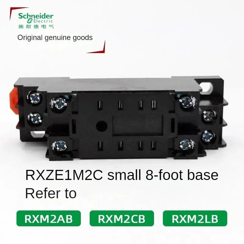 Schneider Electric Intermediate Relay RXM2LB2BD JD RXM4LB2P7 F7 RXM4LB2BD 24V 230V RXZE1M2C RXZE1M4C 8 Feet 14 Feet Base