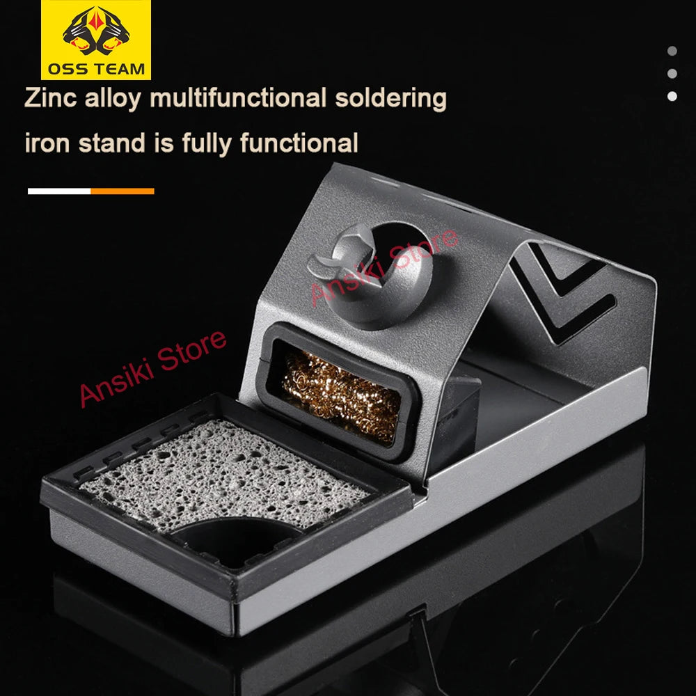 OSS T12-X Plus Solder Station 75W Digital display Constant temperature With T12 Tips Kit For CPU Precision welding repair Tools