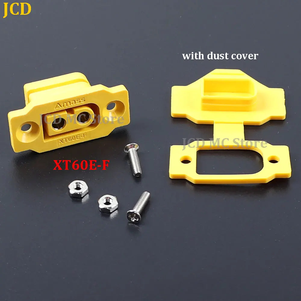1PC XT60E-F Female Plug Connector XT60 XT60H Male Bullet Cable Wire Plug For RC FPV Lipo Battery RC Quadcopter Yellow/Black