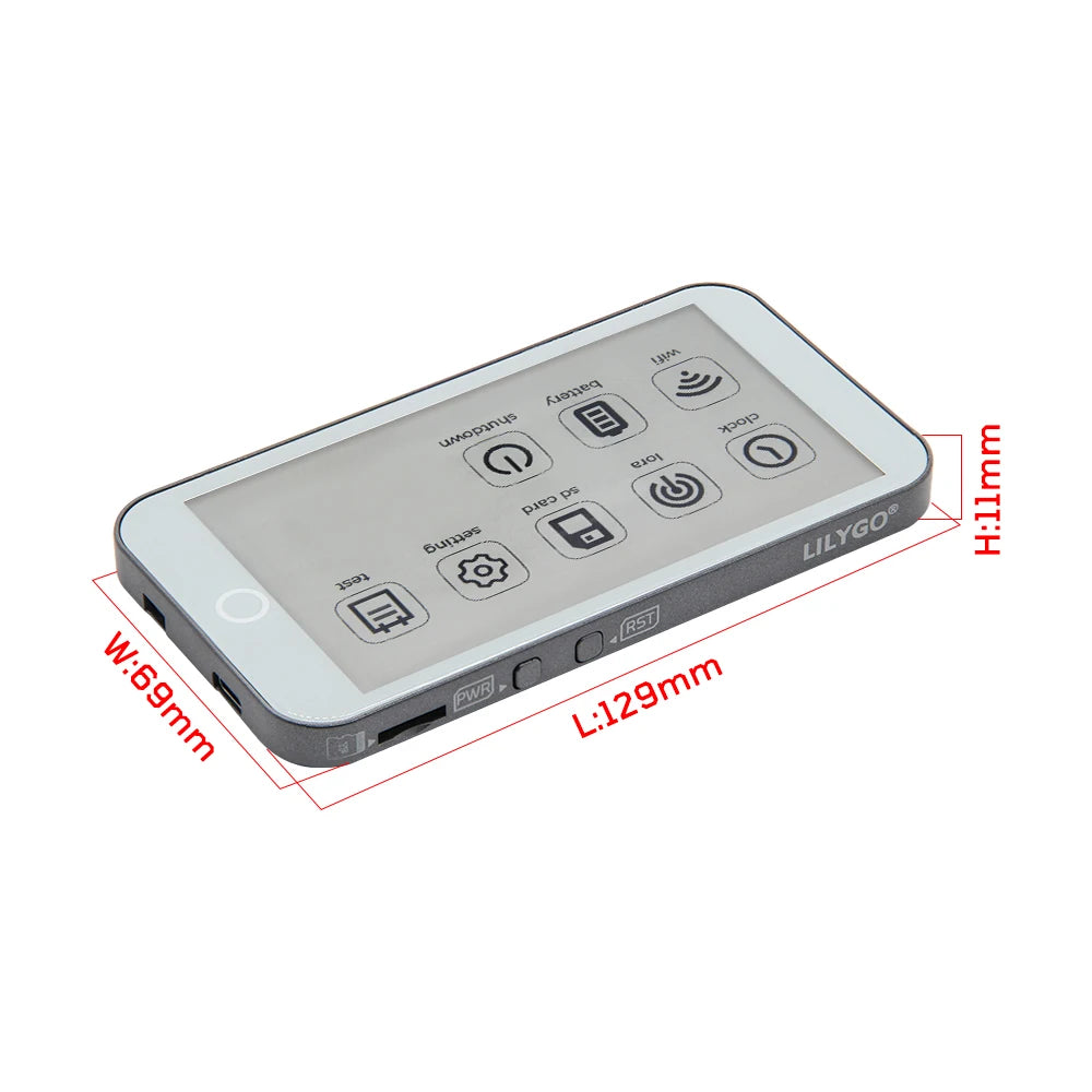T5 E-Paper S3 Pro E-Ink Display ESP32-S3 4.7-inch E-Paper Module LoRa SX1262 TF Card RTC PCF8563 Touch Battery GPS