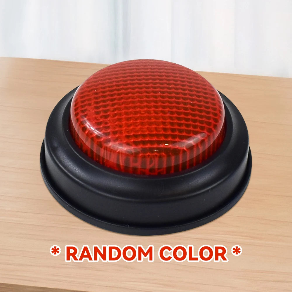 1/2/4/8-piece Buzzer Buttons Game, Answer Buzzers for Game Quick Desktop Quick Answer Games for Kids Classroom, Quizzes Party