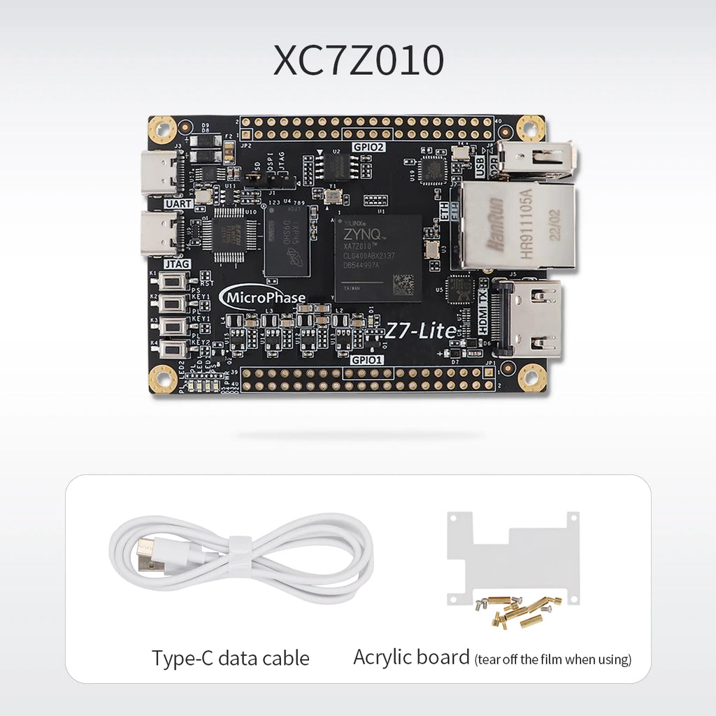 MicroPhase Z7-Lite ZYNQ Xilinx Zynq-7000 FPGA XC7Z010 XC7Z020 FPGA Development Board Kit Core Borad