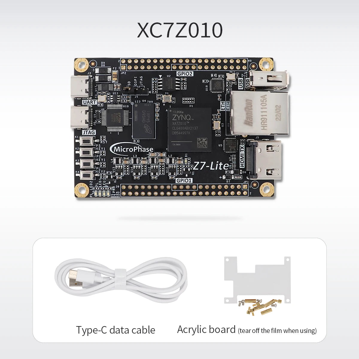 MicroPhase Z7-Lite ZYNQ Xilinx Zynq-7000 FPGA XC7Z010 XC7Z020 FPGA Development Board Kit Core Borad
