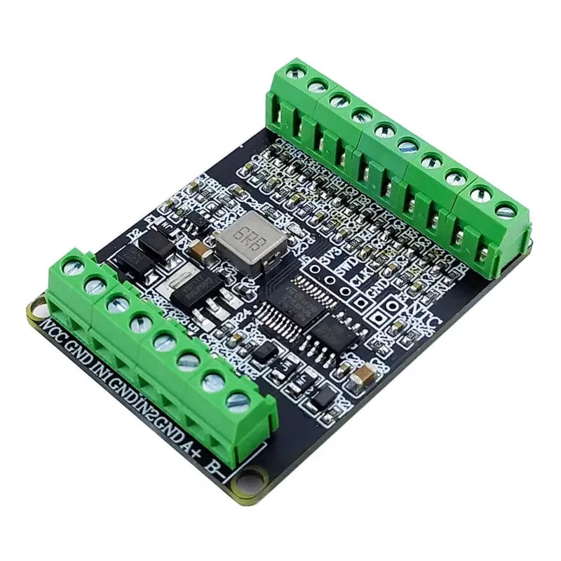 Modbus RTU 4-Channel / 8-Channel Analog Input Module, 0-5V / 0-10V / 4-20mA, Digital Input, RS485 Industrial Data Acquisition