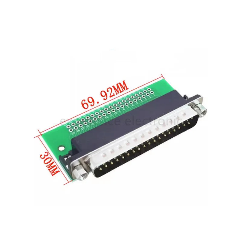 1/2/5PCS HDR DB9/DB15/DB25/DB37 Male Female Adapter Board VGA Interface to 2.54mm DIP Pin Header Test Board for PCB Circuit
