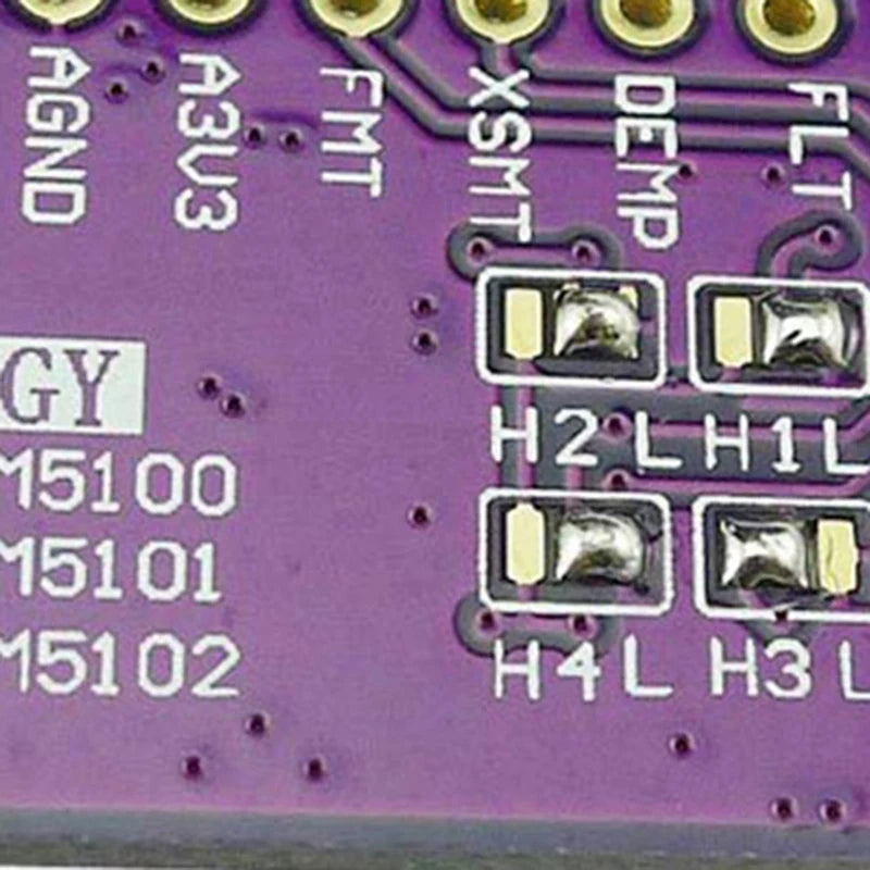 DT21 2X PCM5102 I2S IIS Digital Audio DAC Module, Stereo Converter for Raspberry Pi, 5V