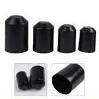 10pcs Warm Shrink End Cap Heat Shrink Cap Black Cable Sealing Cap For Protection Cable End Electrical Equipment