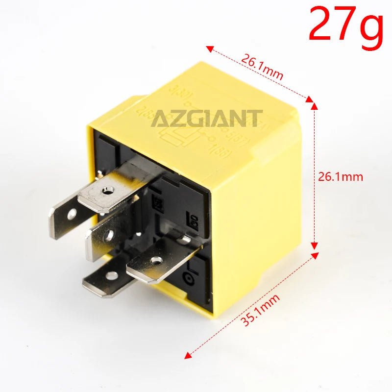 3PCS 4RD 007 794 12VDC Car Relay for Mercedes Benz Original Hella A/C Air Conditioning Fan Fuel Pump Relay