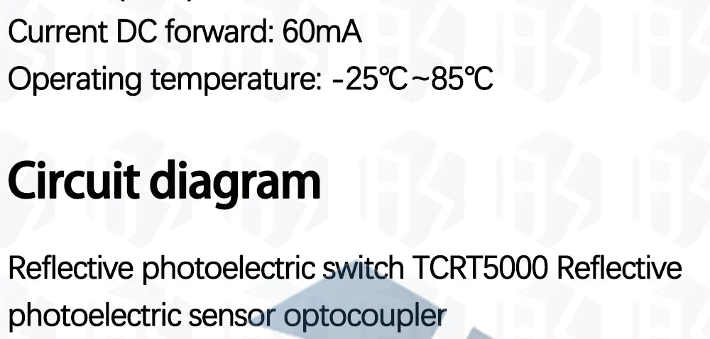 10~100PCS TCRT5000L TCRT5000 Reflective Infrared Optical Sensor Photoelectric Switches Related items Girls Colourful Disposab