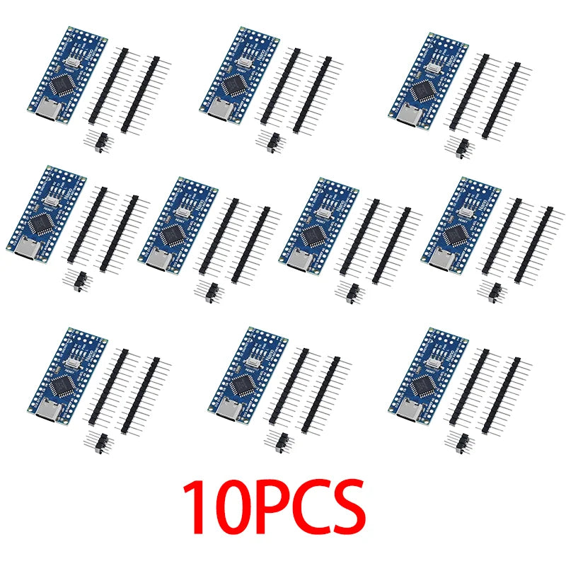 Mini / Type-C / Micro USB Nano 3.0 with The Bootloader Compatible Nano Controller for Arduino CH340 USB Driver 16Mhz ATMEGA328P