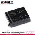 10PCS MBRS540T3G SMC B540 SMD 5A 40V DO-214AB Schottky Power Rectifier Diode MBRS540 B540C-13-F B540C