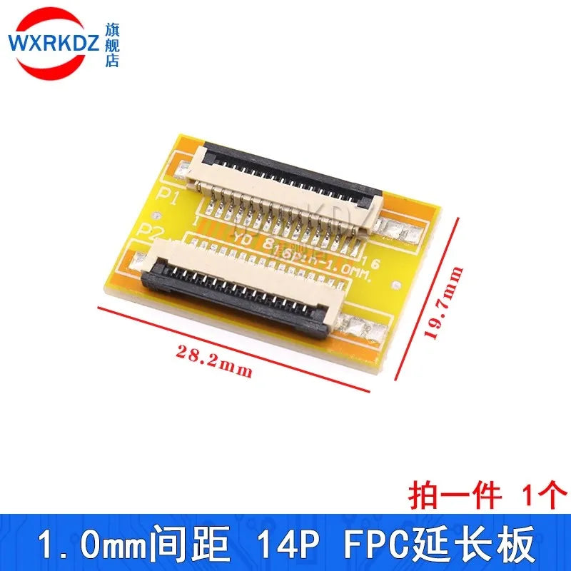 5pcs FFC FPC 0.5MM 1.0MM Flexible Flat Lengthen Extension Board Adapter Plate Board PCB 6/8/10/12/20/24/30/40/45/50/60/64/68/80P