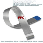Ribbon FPV HDMI-Compatible Connector Flexible Flat Cable Raspberry Pi 4 Micro HDMI to HDMI/Mini HDMI Female 90 Degree FFC 20pin
