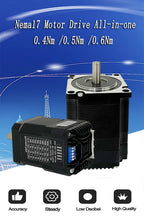Nema17 42mm Closed Loop Stepper Motor Drive All-in-one Hybrid Servo Motor Encoder Integrated Motor 1000 Line 0.4Nm 0.5Nm 0.6Nm
