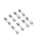 10PCS 5x20/6X30mm Slow Blow Glass Tube Fuse Multiple Current Specifications Can Mixed 0.5/1/23/4/5/6.3/10/15/20/30A
