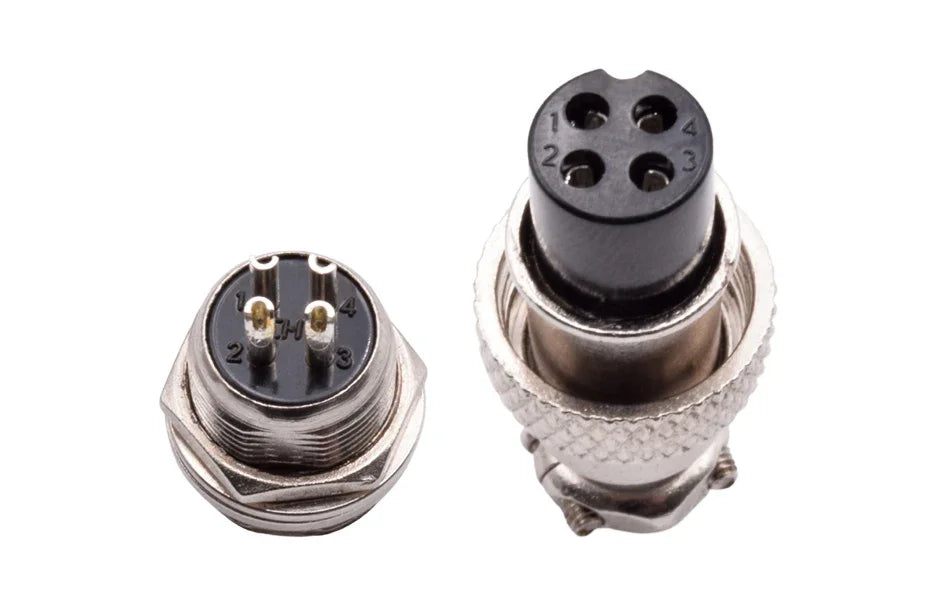 5 Sets GX12 Aviation Electrical Connector 2 3 4 5 6 7 Pin L88-93 Male Female Circular Air Socket Plug Panel Mount Wire Connector