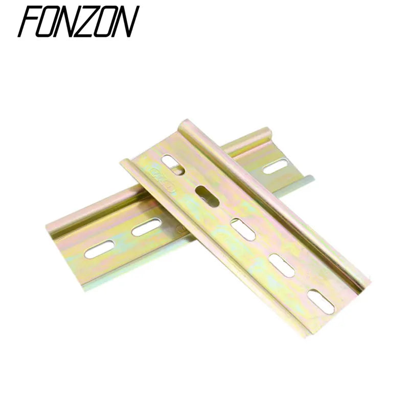 Universal Type C45 DIN Rail Terminal Blocks Relay Contactor AC Contactor Lead Guide Rail Way 35mm Wide 7.5mm High 10-50cm Length