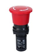 EB2 Emergency Stop Button Red Mushroom Head emergency off Switch Latching e-stop Push Buttons for Electronics Machine VaneAims