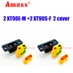 RC Model Amass XT90E-M Gold-plated Connector XT90 Male Plug XT90S Female Battery Connection for ESC Motor Aircraft Drone