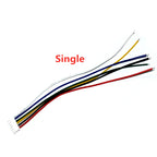 5Pcs XHB 2.54mm with Lock Connector Wire 24AWG Single/Double Head Forward & Reverse Polarity 10/20/30cm Length