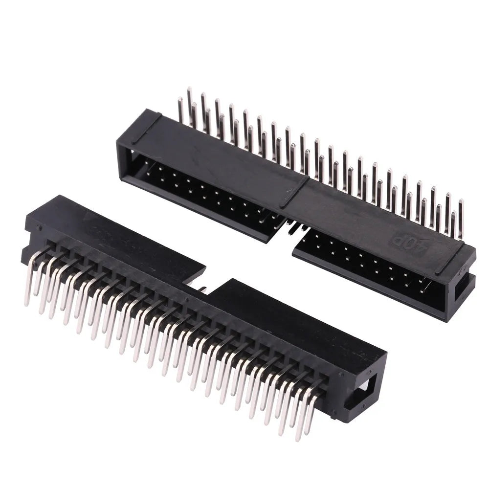 FC 6/8/10/12/14/16/18/20/24/26/30/34/40/50/60/64Pin 2.54mm Pitch Female IDC Socket Connector Ribbon Cable DC3 Header Male Socket
