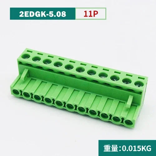 2EDGK-5.08MM Plug-in Terminal Block PCB Plug 2P3P10P12P14P16P-24P