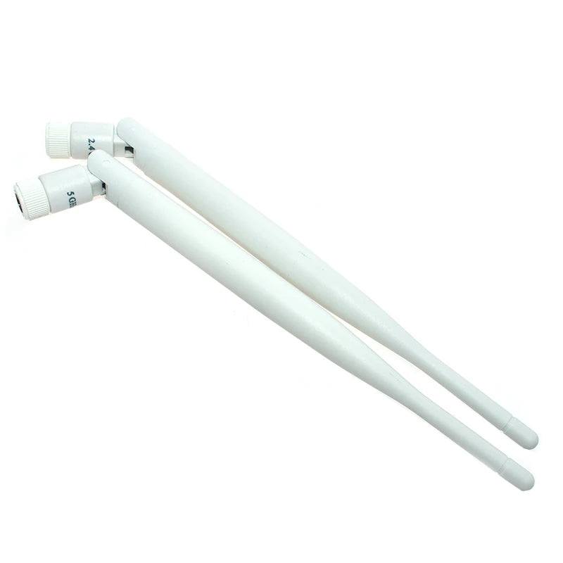 2.4GHz 5GHz 5.8Ghz Antenna 8dBi RP-SMA Connector Dual Band wifi Antena aerial SMA female wireless router 2.4 ghz antena
