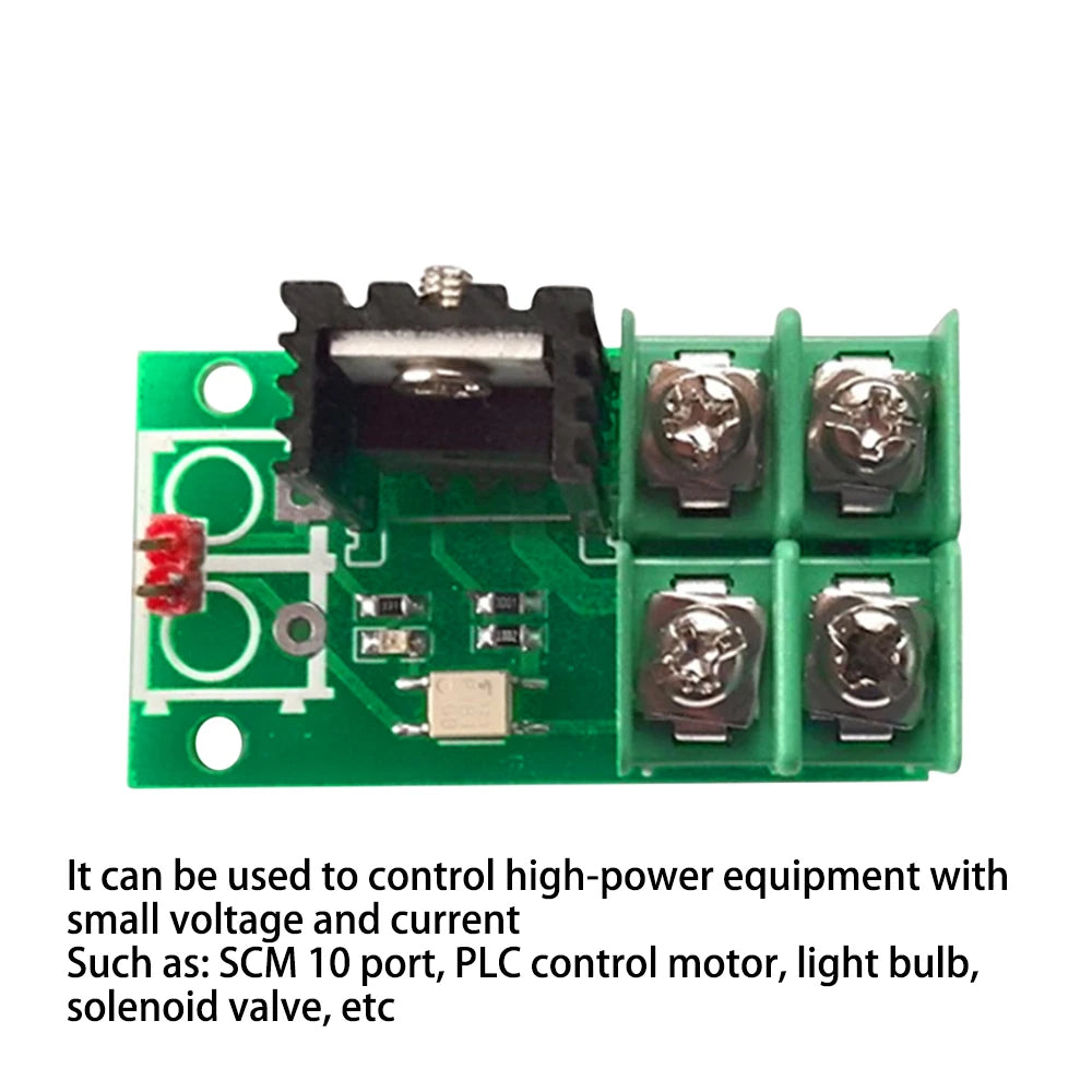 Optocoupler Isolation Electronic Pulse Trigger Switch Control Panel MOS FET Field Effect Module Driver for LED Motor Pump