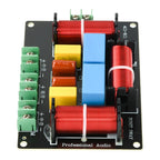 200W Crossover 3 Way Home Theater Treble Bass Audio Sound Speaker Amplifier Frequency Divider Filter 3 Way Crossover