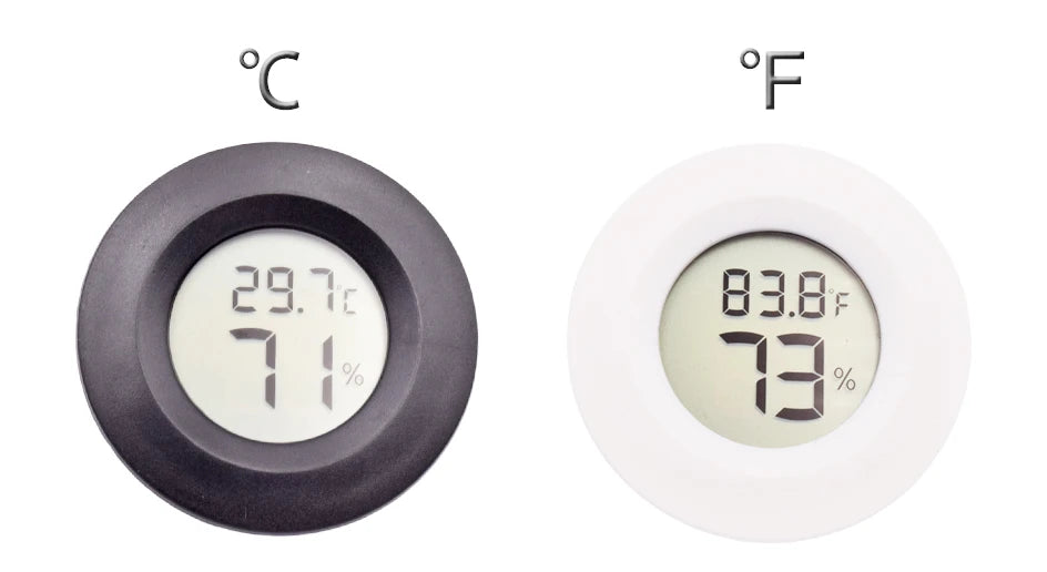 Mini Digital LCD Temperature Sensor Gauge Humidity Meter Tester Detector Home Measurement Thermometer Hygrometer Indoor Outdoor